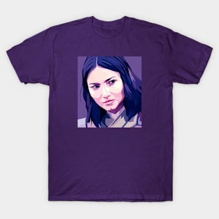 Maria Zhang In Vector Art T-Shirt